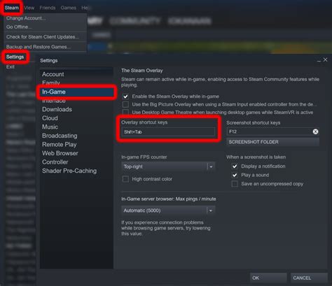 Steam How To Open The Steam Overlay If The Controller Doesnt Have