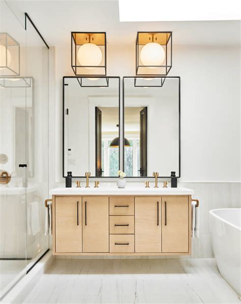 From a single flat shelf to intricate floating sink shelves with storage, you are going to find all the design in this list of 10 diy floating bathroom vanity ideas highly recommended for a modern bathroom refresh. 43 Floating Vanities For Stylish Modern Bathrooms - DigsDigs