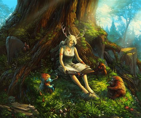 дневники — Fantasy And Fantastic Art Forest Spirit Fairy Tales