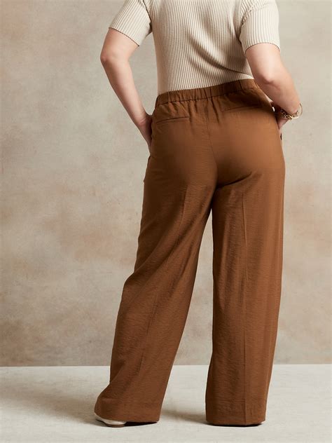 High Rise Wide Leg Pant Banana Republic