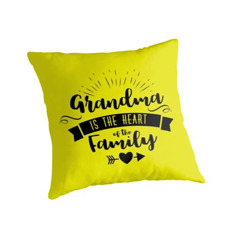 'grandma gift, grandparents day' Throw Pillow by Peliken | Grandma gifts, Grandparents day ...