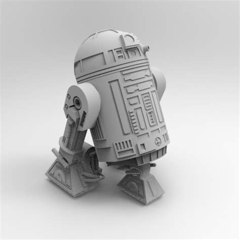 Download Stl File R2 D2 Robot 3d Print Model 3d Printable Object ・ Cults