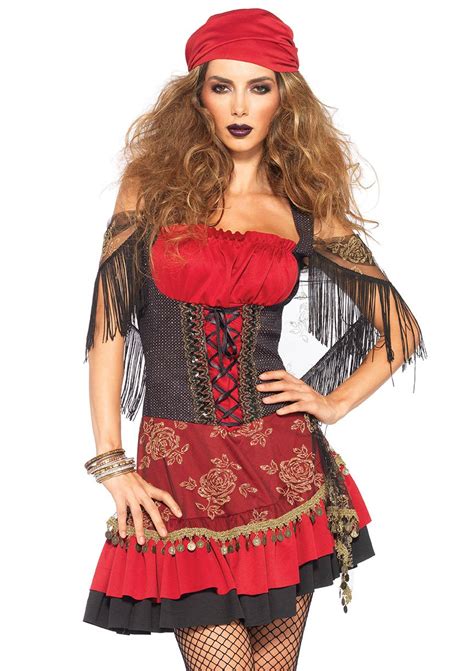 mysterious gypsy lady sexy costume pirate lady costume
