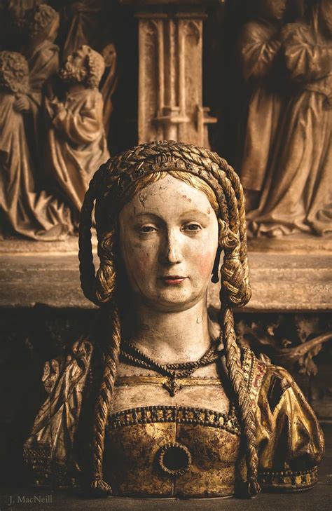 Reliquary The Cloisters Reliquary Bust Of Saint Balbina Flickr