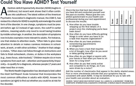 How To Check For Adhd Northernpossession24