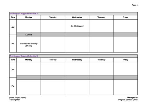 43 Plantillas De Plan De Formación De Empleados Word Y Excel Mundo