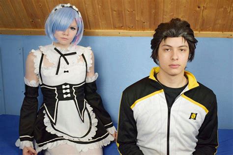 rem and subaru cosplay amino