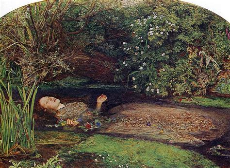 Sir John Everett Millias Ophelia Pre Raphaelite Art Pre Raphaelite Paintings Ophelia Painting