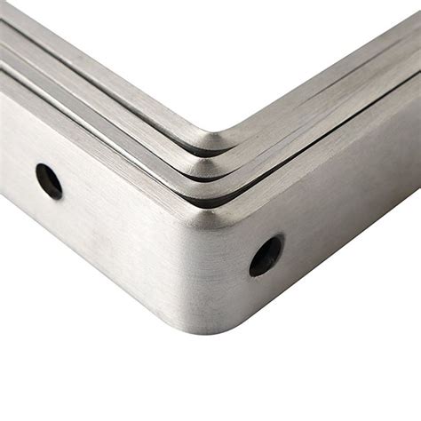 Deezio Stainless Steel Heavy Duty L Shaped Corner Brace Joint Angle