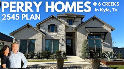 Perry Homes 2545 Plan 6 Creeks In Kyle Tx Youtube