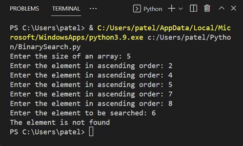 Python Program For Binary Search Coding Connect