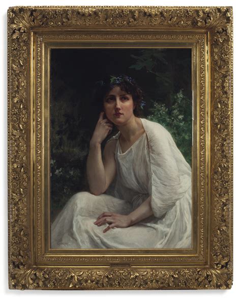 Guillaume Seignac French 1870 1929 Woman In White Christies