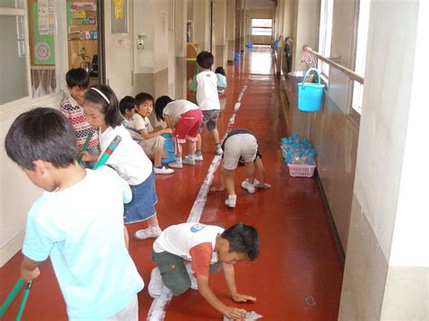 In Japan The Kids Clean Their School Classrooms And Toilets And The