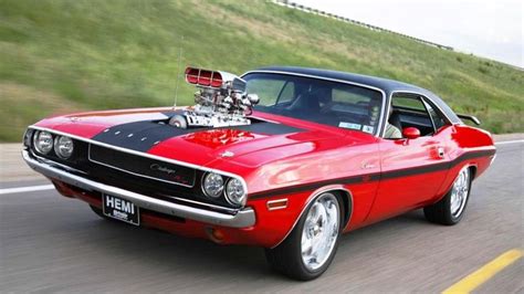 1970 Dodge Challenger Rt 426 Hemi With A 6 71 Weiand Dyers Supercharger Love American