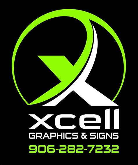 Logo Design Xcell Graphics And Signs