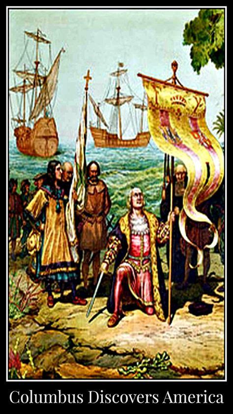 Christopher Columbus Discovery Of Then Americas Led To The First