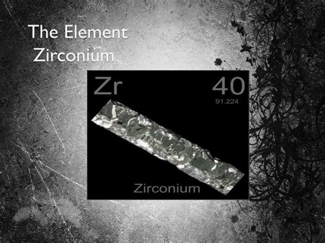 PPT - The Element Zirconium PowerPoint Presentation, free ...