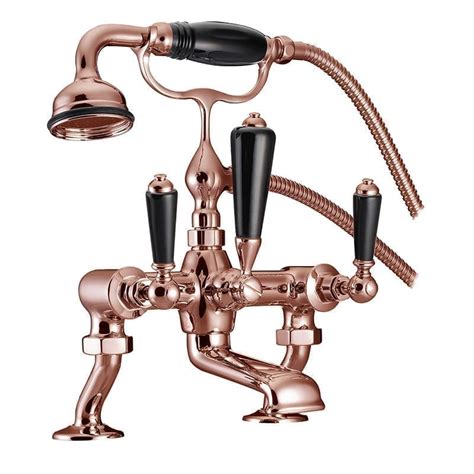 Free delivery over £40 to most of the uk great selection excellent customer service find everything for a beautiful home. St James Copper Bath Shower Mixer - Copper Taps from Old ...