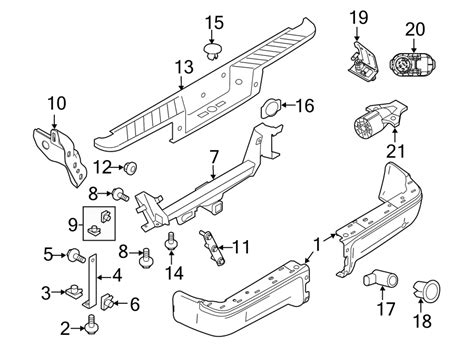Ford F-150 Bumper. Bar. Face. Bumper Face Bar. STYLESIDE. ASSEMBLY