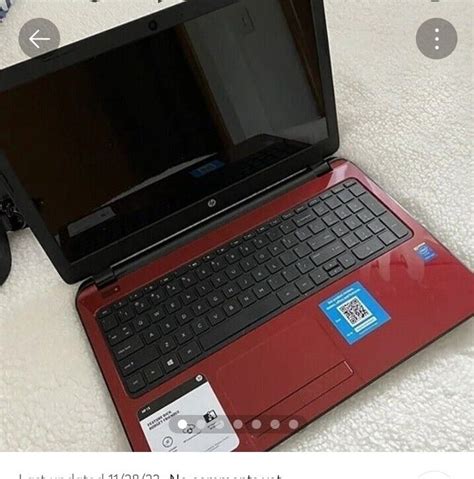 Hp 15 F272wm Red 156 Laptop Intel Pentium N3540 500gb Hdd 4gb Ram Win