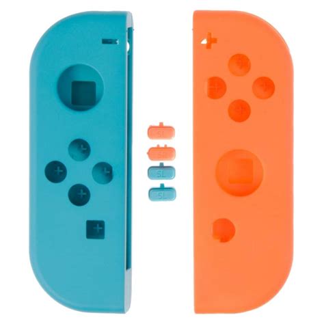 Joy Con Shell Housing Set For Nintendo Switch Neon Red And Blue