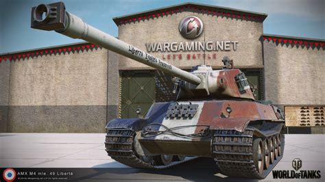 Amx M4 Mle 49 Liberté Hd Renders The Armored Patrol