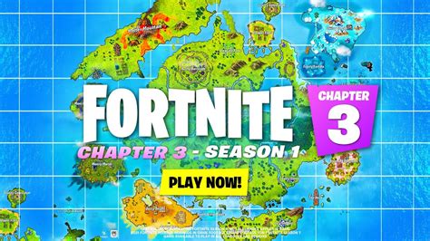 fortnite chapter 3 map revealed youtube