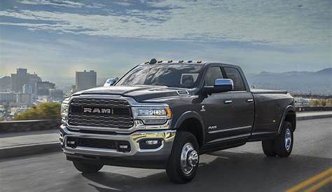 Picture Dodge 2019 Ram 3500 Limited Crew Cab Dually Pickup Grey Cars