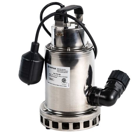 Submersible Stainless Steel Pump 34 Hp Pentair Aes