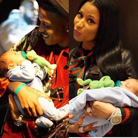 Nicki Minaj Baby Son Pictures Nicki Minaj Shares First Photo Of Her