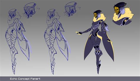 Artstation Echo Concept Fanart