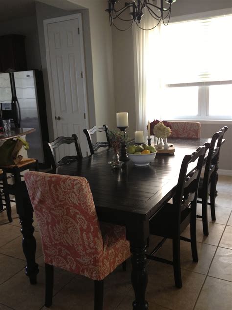 Pottery barn's dining tables and chairs are defined by exceptional craftsmanship. My Home Tour: The First Year - Overthrow Martha
