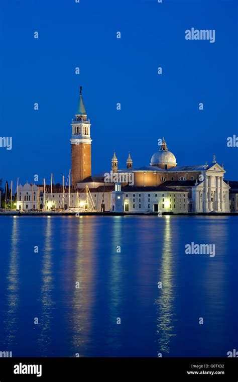 San Giorgio Maggiore Church Venice Italy Stock Photo Alamy