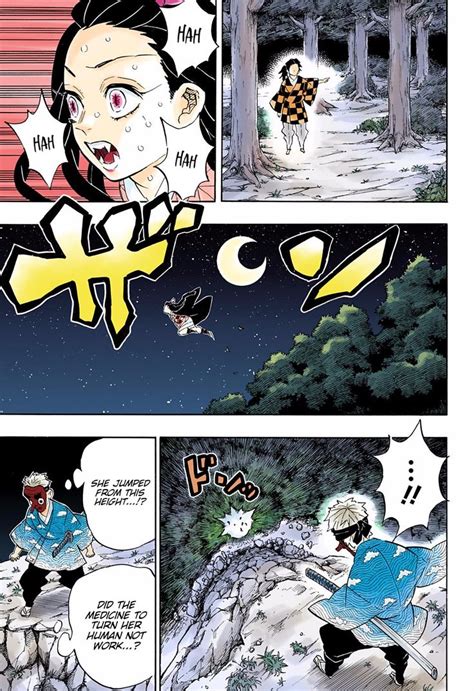 Kimetsu No Yaiba Digital Colored Comics Chapter 185 In 2020 Anime