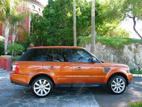 Buy Used Gorgeous Limited Edition Vesuvius Orange Range Rover Sport