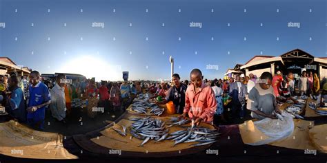 360° View Of Mzizima Fish Market Dar Es Salaam 1 Alamy