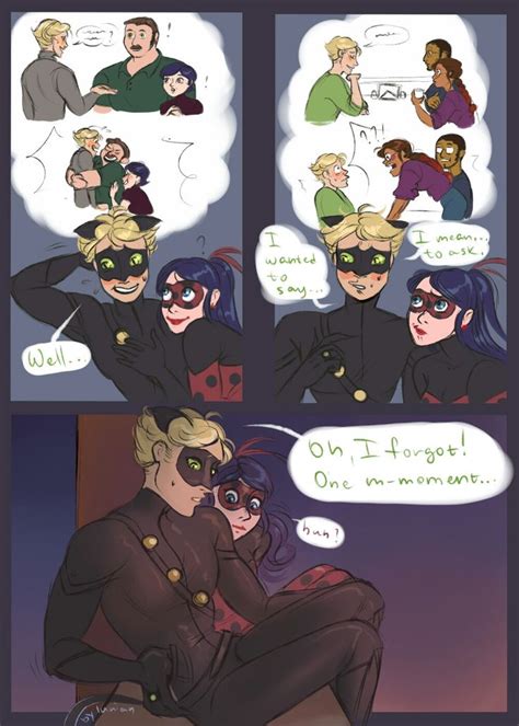 Page 2 Of A Miraculous Proposal Comic By Lunian On Tumblr Miraculous