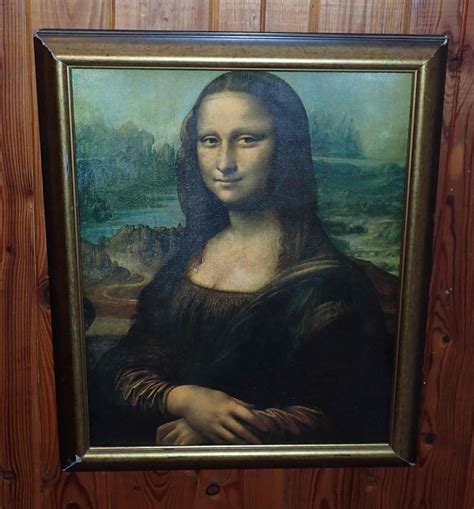 Mona Lisa Leonardo Da Vinci Reprodukce