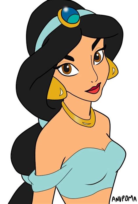 Disney Princess Jasmine Clipart On Ibispaint X Princess Cartoon