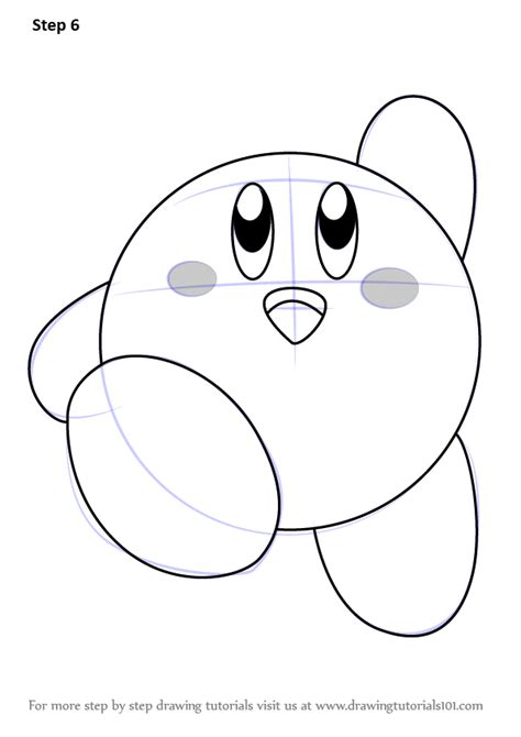 Learn How To Draw Kirby Kirby Step By Step Drawing