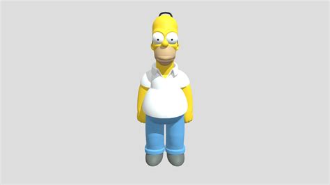 Homer Simpson Fan Art Sculpt Download Free 3d Model By Johnlabrada3d