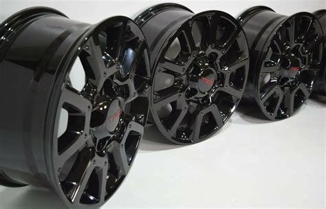 TOYOTA TUNDRA TRD PRO 18″ OEM FACTORY RIMS 18 Black – Factory Wheel