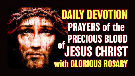 Sunday And Wednesday Daily Devotion Of The Precious Blood Of Jesus