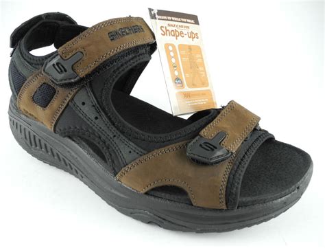 If you are looking to purchase a pair, below is a top ten list of men's skechers sandals. Mens SKECHERS SHAPE UPS Leather Keep Fit Fitness Sports ...
