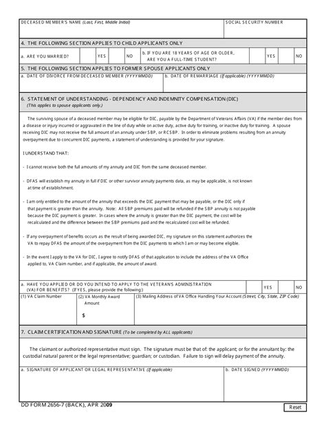 Dd Form 2656 7 Fill Out Sign Online And Download Fillable Pdf