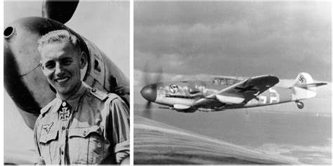 Did You Know Luftwaffe Bf 109 Pilot Erich Hartmann Did Not Fire Until
