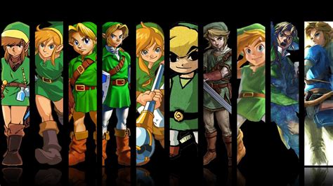 Zelda And Link Wallpapers Wallpaper Cave