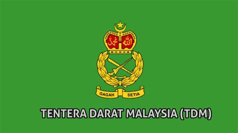 Logo Tentera Darat Malaysia Jerebu Tentera Darat Sedia