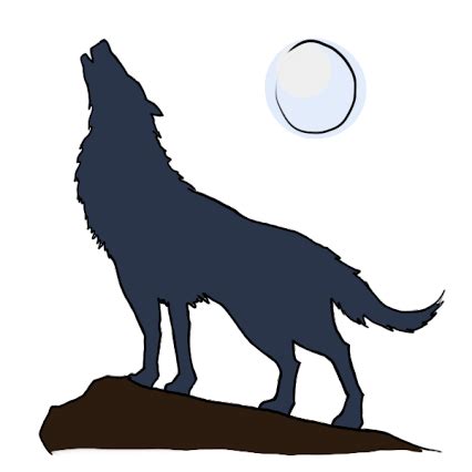Various formats from 240p to 720p hd (or even 1080p). Cartoon Wolf Howling - ClipArt Best