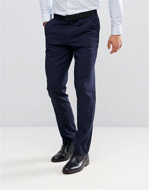 Most popular price low to high price high to low. ASOS Slim Suit Pants In Navy - Navy | Slim suit pants ...